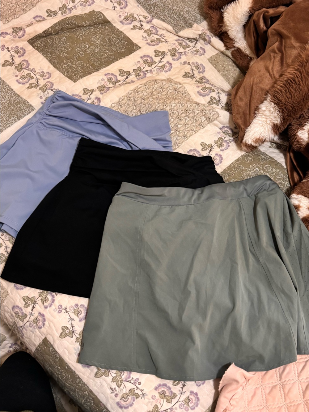 Lot of 3 women’s athletic skirts